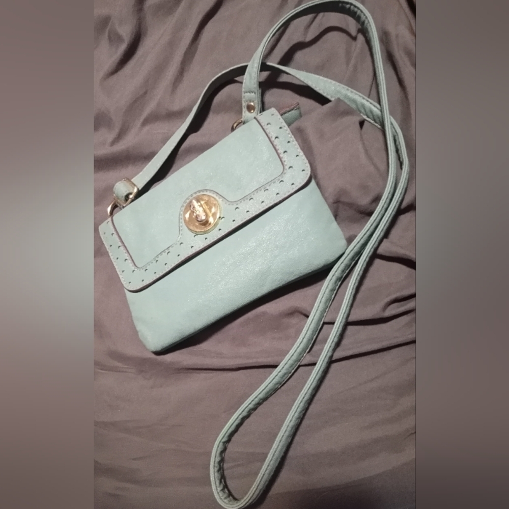 NWOT Relic by Fossil Seafoam Teal Crossbody Bag